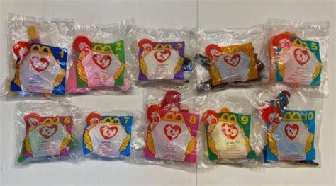 Mcdonald S Ty Happy Meal Set Of Ebay