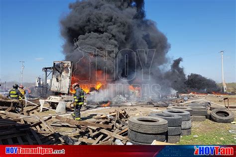 Hoy Tamaulipas Fuego Arrasa Con Taller En Nuevo Laredo