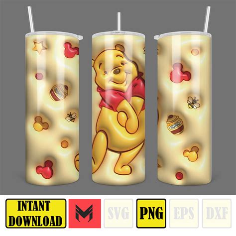 Inflated Mickey And Friends Cartoon Tumbler Winnie The Pooh Inspire