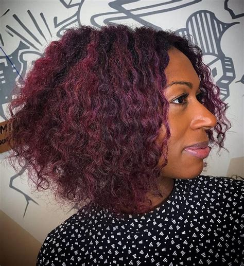 17 Gorgeous Plum Hair Color Ideas For Women Hairdo Hairstyle