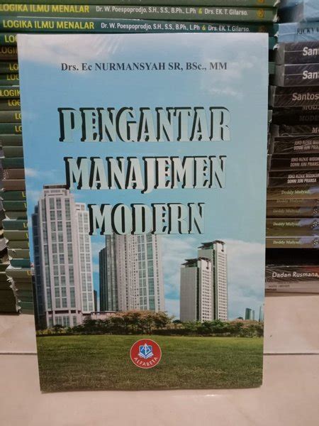 Jual Pengantar Manajemen Modern Nurmansyah Di Lapak Toko Buku