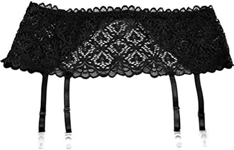 Shirley Of Hollywood Plus Size Stretch Lace Garterbelt