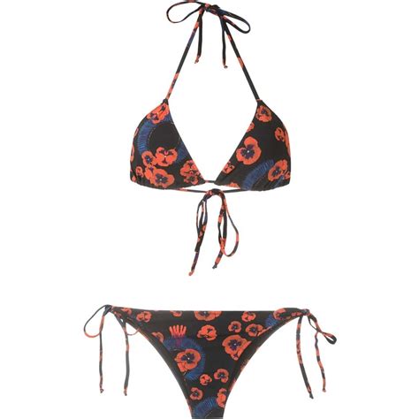 Isolda Set Bikini Borakay Con Stampa Blu Stileo It