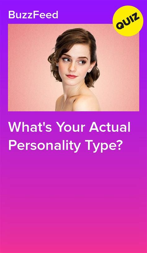 Whats Your Actual Personality Type Fun Personality Quizzes