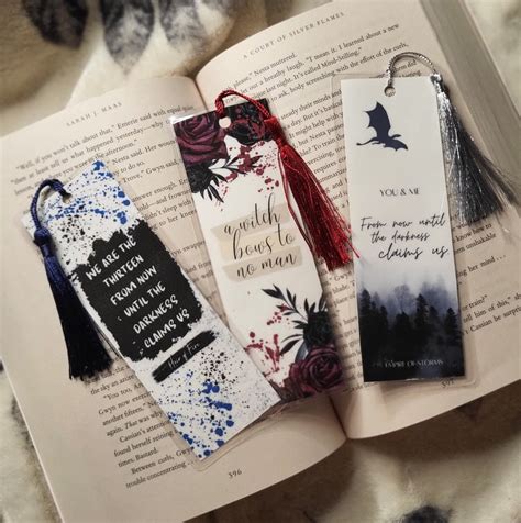 Tog Throne Of Glass Manon Blackbeak Abraxos And The Thirteen Digital Bookmark Etsy