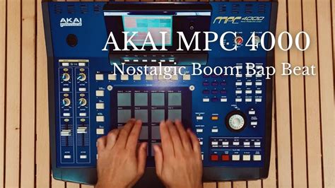 Nostalgic Boom Bap BEAT AKAI MPC 4000 BL Lofi 10 17 2023 Vintage Sound