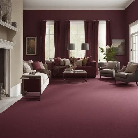 What Color Paint Goes With Maroon Carpet Dreamyhomestyle