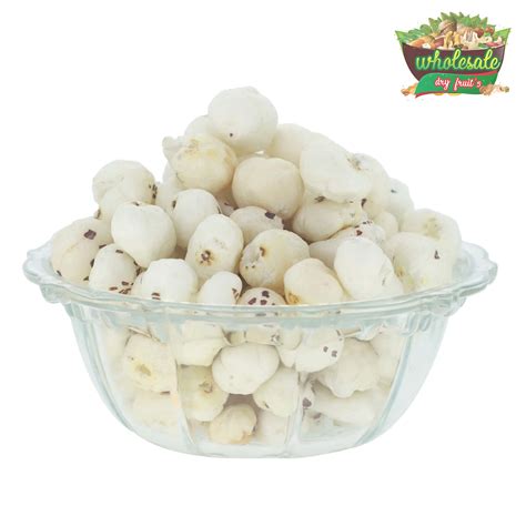 Fox Nuts Medium Size Makhana Best Quality Nuts Dried Fruits Seeds And