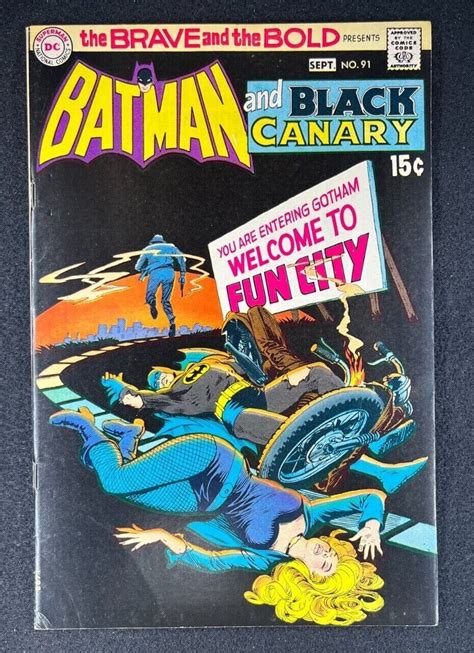 Brave And The Bold 1955 91 Fn 65 Batman And Black Canary