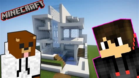 VIVIENDO EN CASA MODERNA DEL RUBIUS MINECRAFT YouTube