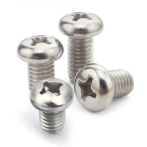 M3x10mm 316 Stainless Steel Phillips Pan Head Machine Screws Fasteners 50 Pcs In Nuts From Home