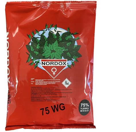 Nordox 75 WG 1KG grzybobójczy bakteriobójczy owoce warzywa rośliny