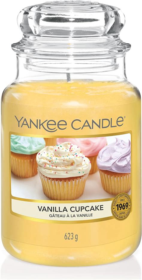 Yankee Candle Vanilla Cupcake Świeca Zapachowa Czas Palenia Do 150 Godzin Amazon Pl Dom I