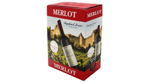 Víno Merlot Bag In Box Levně Kupicz