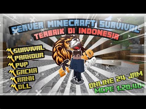 Server Minecraft Survival Terbaik Di Indonesia Online Jam Eyland