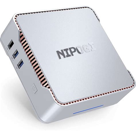 Mini PC NiPoGi Процесор Intel Alder Lake N95 На 3 40 GHz 16GB 512GB