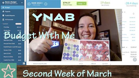 YNAB Budget With Me March Week 2 YouTube