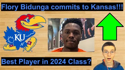 Flory Bidunga Commits To Kansas Is Flory Bidunga The Best Player In