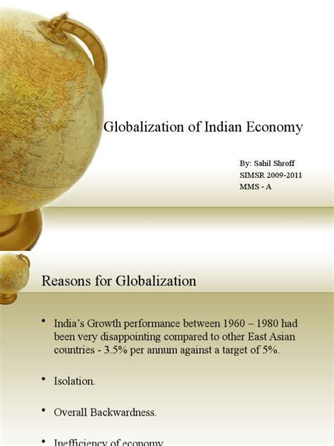 PDF Globalization Of Indian Economy DOKUMEN TIPS