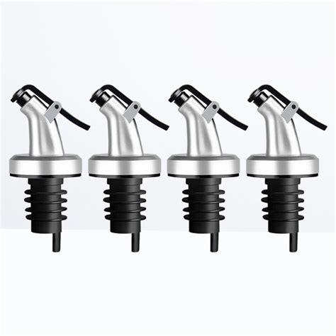 Stainless Steel Pour Spouts For Bottles 4pcs Ebay