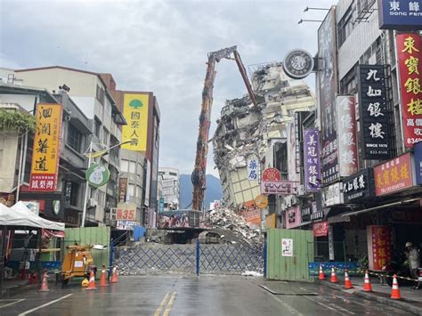 花蓮富凱飯店 已拆到5樓 花蓮餘震震不停 要聞 聯合新聞網