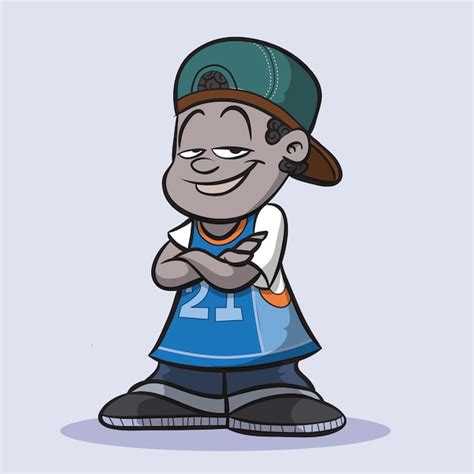 Premium Vector Hip Hop Character