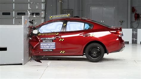 2017 Subaru Impreza Driver Side Small Overlap Iihs Crash Test Youtube