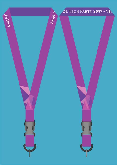 Free Editable Lanyard Templates In Adobe Illustrator To Download