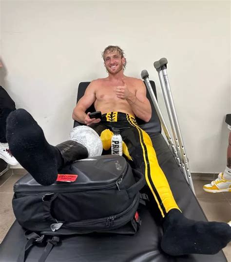 Logan Paul Claims He Tore Knee To Shreds In Wwe Title Match But Smiles