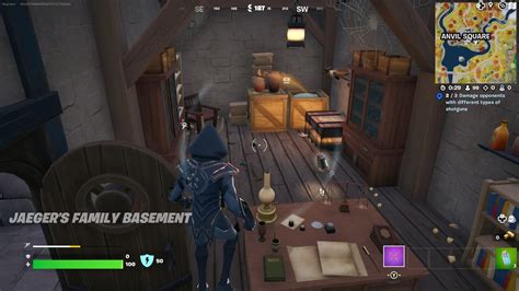 How to find the Jaeger's Family Basement in Fortnite