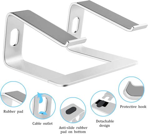 Laptop Stand Holder Aluminum Ergonomic Computer Stand Labtop Riser