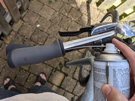 How do I put grips on mountain bike handlebars? - Bicycles Stack Exchange