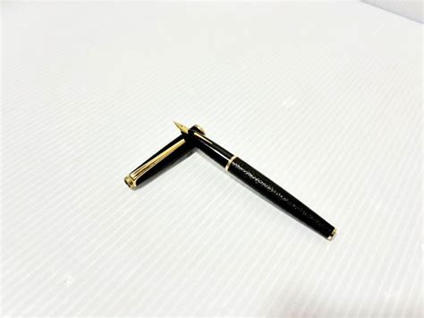 【やや傷や汚れあり】万年筆 Platinum Platinum プラチナ プラチナム No18 ペン先 18k 18k ネーム有りの落札情報