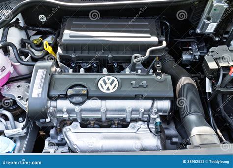 Volkswagen Polo Engine Editorial Stock Photo Image Of Automobile