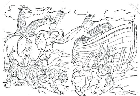 Coloring Pages Of Noahs Ark At GetColorings Free Printable