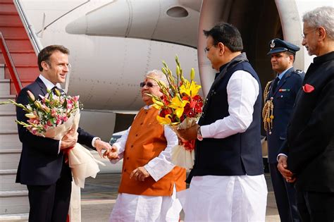 Emmanuel Macron invité d honneur d un défilé militaire en Inde