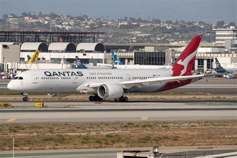 Vh Znk Qantas Boeing Dreamliner Los Angeles Intern Flickr