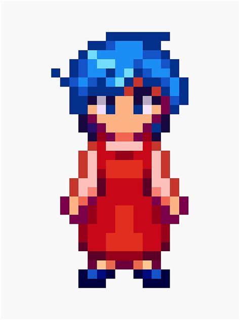 Stardew Valley Emily Full Body Version 2 Sticker For Sale By