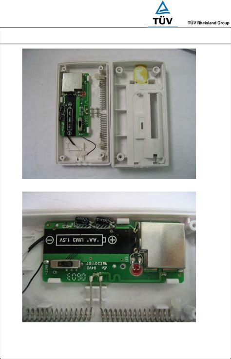 THN132N-01 Remote Thermo Sensor Teardown Internal Photos 14012218 001 ...