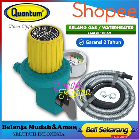 Jual Regulator Gas Tekanan Tinggi QUANTUM QRH 09 GB METERAN Quantum