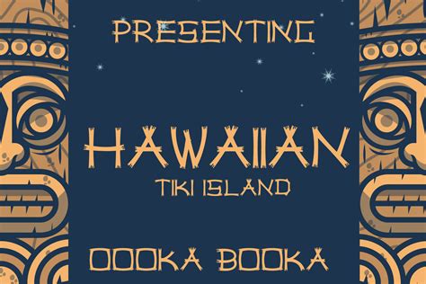 Hawaiian Tiki Island Font