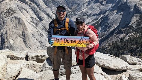 Half Dome Trail Yosemite National Park Youtube