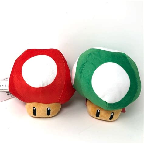 Nintendo | Toys | Super Mario Super Mushroom Up Mushroom Plush 6 | Poshmark