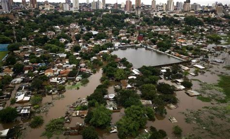 Inundaciones Dejan 40 Mil Desplazados En Paraguay