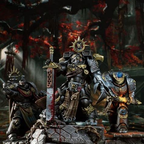 Hq Of 1st Batt 31st Harakoni Warhawks Warhammer Armies Warhammer Deathwatch Warhammer 40k