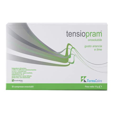 Tensiopram Orosolubile Compresse Masticabili Gusto Arancia E Lime