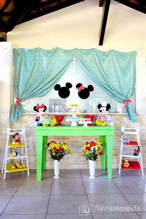 Kara's Party Ideas Mickey Mouse Themed Pizza Party | Kara's Party Ideas