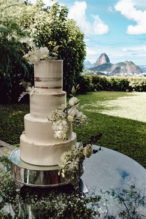 Beleza E Eleg Ncia Dos Naked Cakes Noivas Do Rio De Janeiro