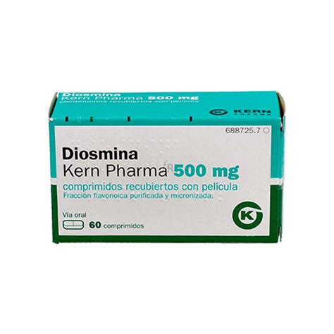 Comprar Diosmina Kern Pharma 500 Mg Comprimidos Recubiertos Con Pelicula