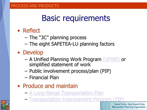 PPT Metropolitan Transportation Planning Primer PowerPoint